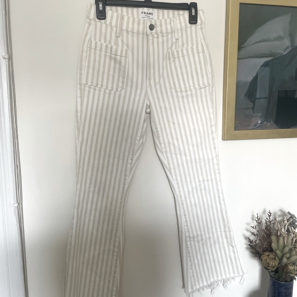 Frame jeans crop flare bootcut 27
